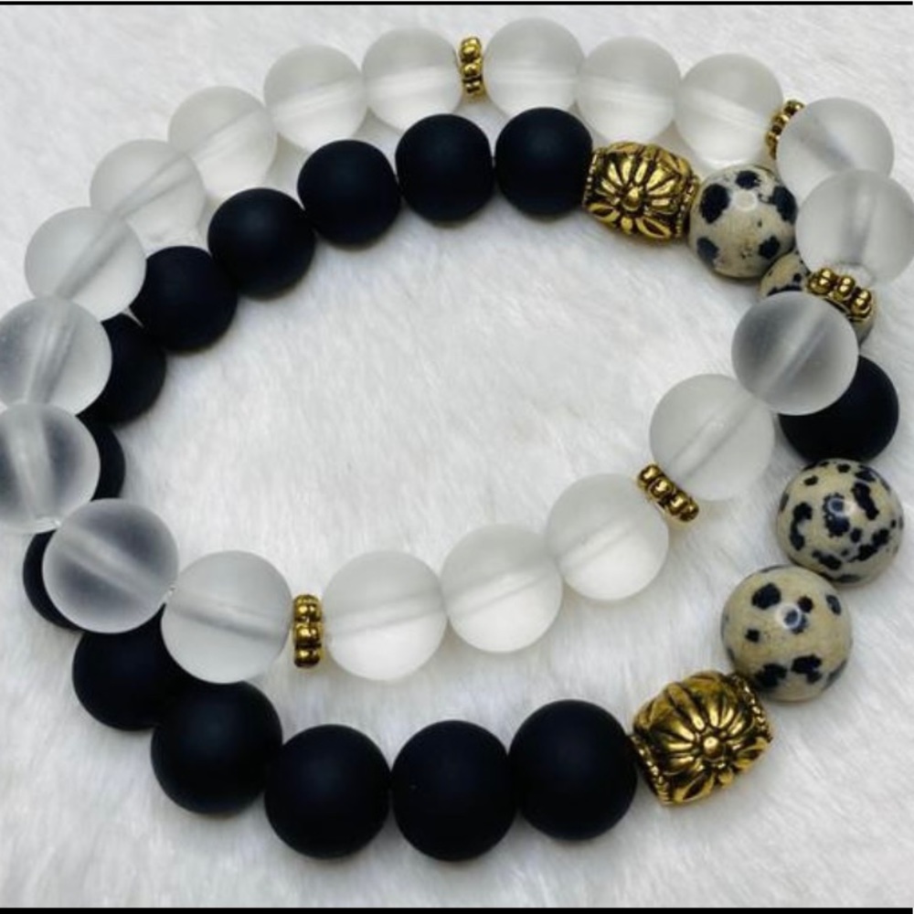 Vibration Bracelets | Stackable Set | Handmade |